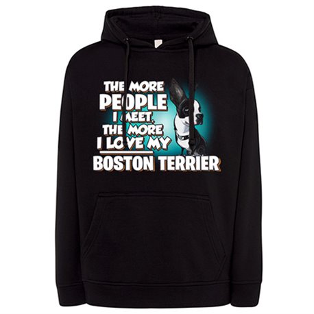 Sudadera I love my Boston Terrier raza perro