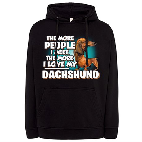 Sudadera I love my Dachshund mascota raza perro