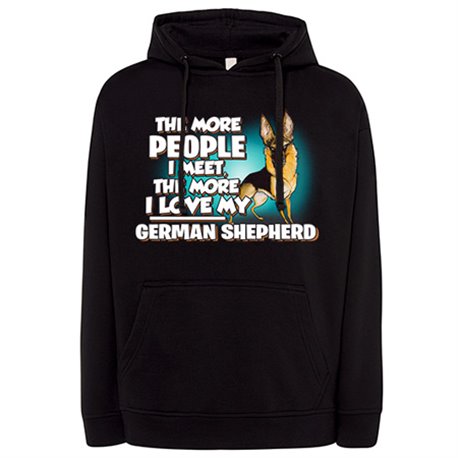 Sudadera I love my Pastor Alemán raza perro