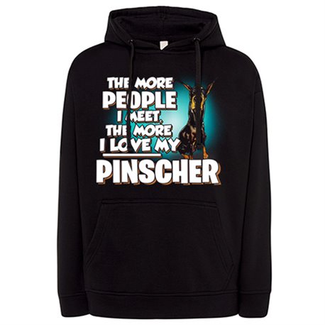 Sudadera I love my Pinscher raza perro