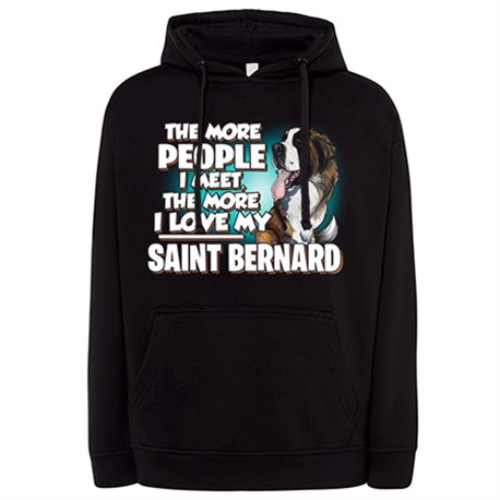 Sudadera I love my Saint Bernard raza perro