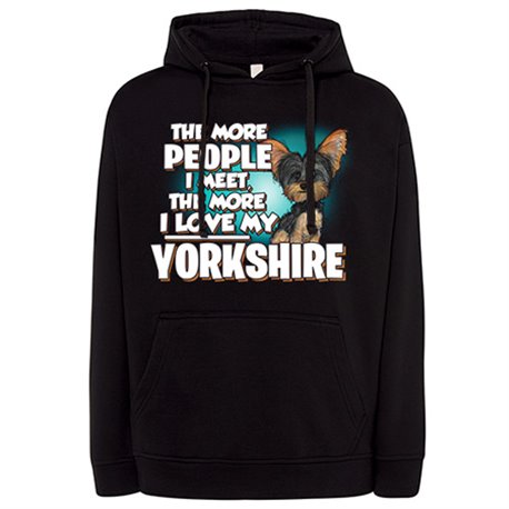 Sudadera I love my Yorkshire Terrier raza perro