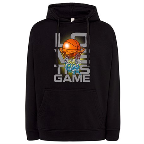 Sudadera I Love This Game Basketball me gusta el baloncesto