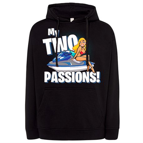 Sudadera Jet Ski And Girls My Two Passions
