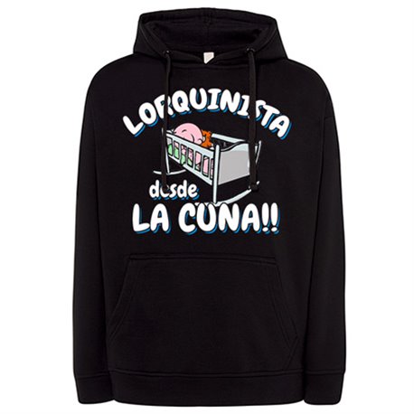Sudadera Lorquinista desde la cuna para aficionado al fútbol