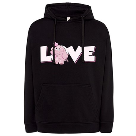 Sudadera Love Elefante me encantan los elefantes