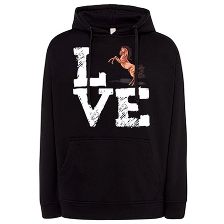 Sudadera Love Horses amor por los caballos