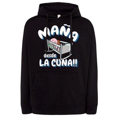 Sudadera Maña desde la cuna para aficionado al fútbol