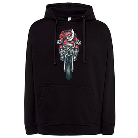 Sudadera motero Papa Noel
