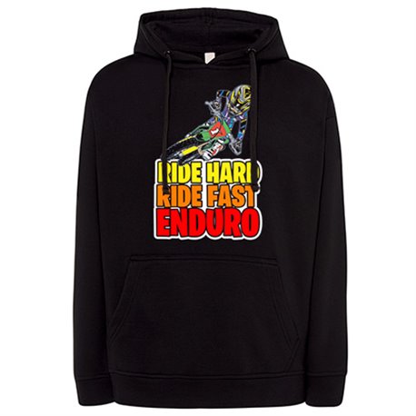 Sudadera Motocross Ride Hard Ride Fast Enduro