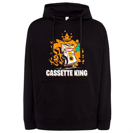 Sudadera Music Cassete King