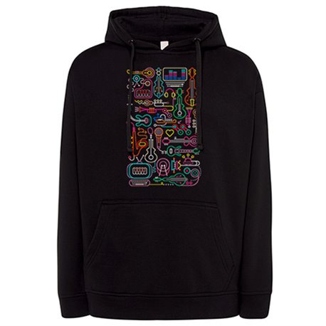 Sudadera Music Instruments Illustration