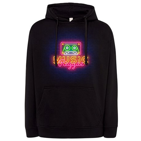 Sudadera Music Reggae casete