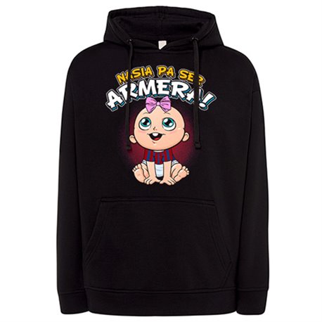 Sudadera nacida para ser Armera para aficionada al fútbol de Eibar
