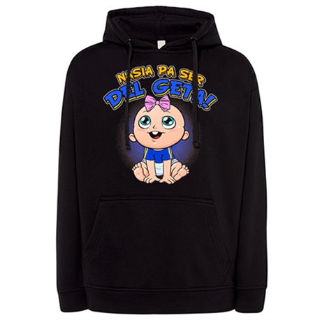 Sudadera nacida para ser del Geta para aficionada al fútbol de Getafe