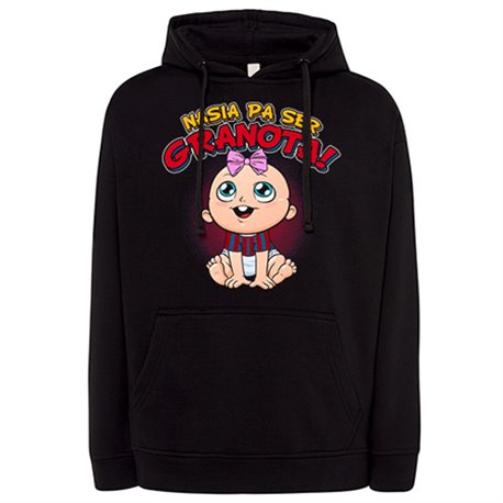 Sudadera nacida para ser Granota para aficionada al fútbol
