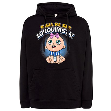 Sudadera nacida para ser Lorquinista para aficionada al fútbol de Lorca