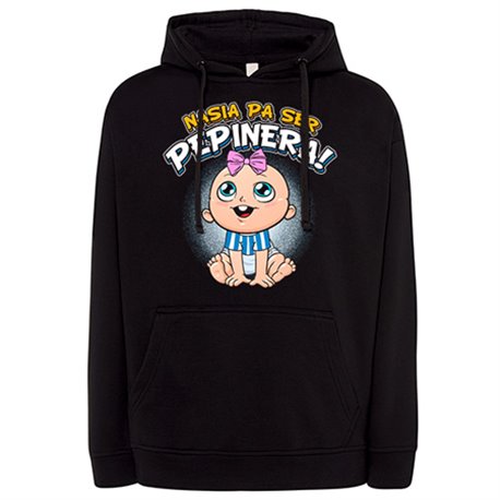 Sudadera nacida para ser Pepinera para aficionada al fútbol de Leganés