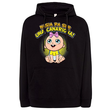 Sudadera nacida para ser una Canariona para aficionada al fútbol de Las Palmas