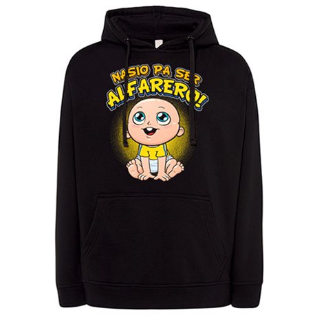Sudadera nacido para ser Alfarero para aficionado al fútbol de Alcorcón