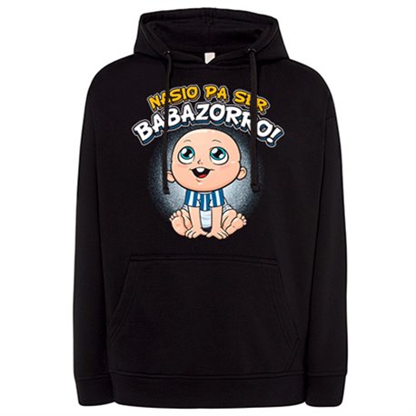 Sudadera nacido para ser Babazorro para aficionado al fútbol de Vitoria Gasteiz