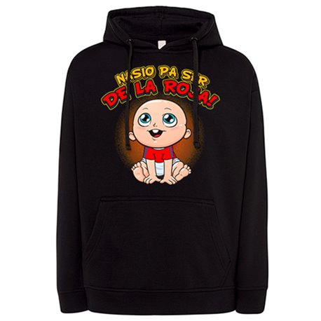 Sudadera nacido para ser de La Roja para aficionado al fútbol