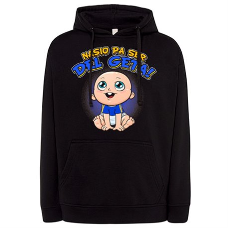 Sudadera nacido para ser del Geta para aficionado al fútbol de Getafe