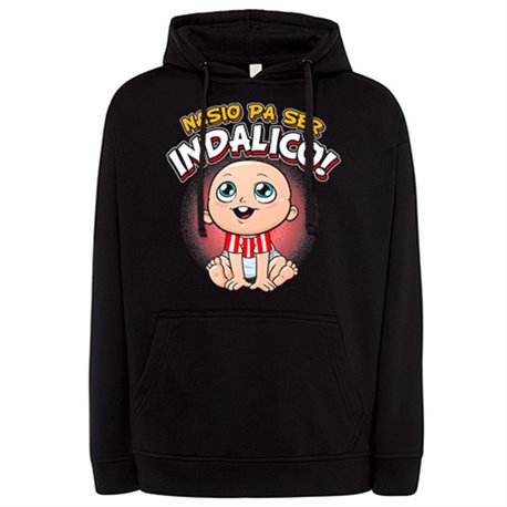 Sudadera nacido para ser Indálico para aficionado al fútbol de Almería