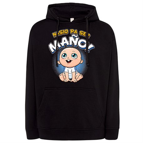 Sudadera nacido para ser Maño del Zaragoza para aficionado al fútbol