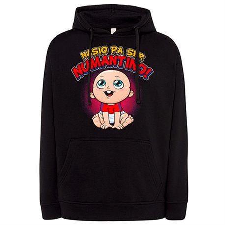 Sudadera nacido para ser Numantino para aficionado al fútbol de Soria