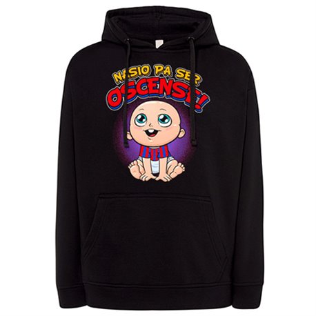 Sudadera nacido para ser Oscense para aficionado al fútbol de Huesca
