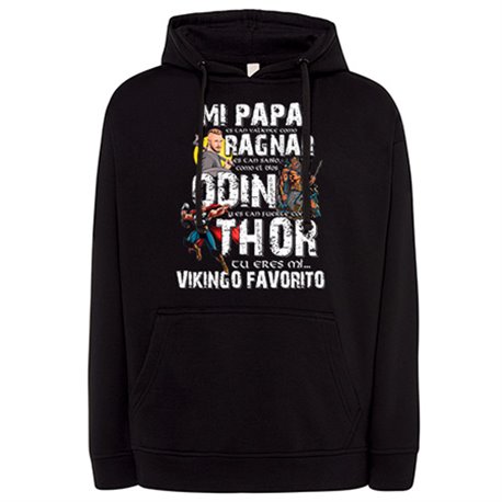 Sudadera papá tu eres mi vikingo favorito