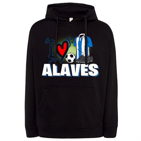 Sudadera para enamorado de su equipo de fútbol de alavés