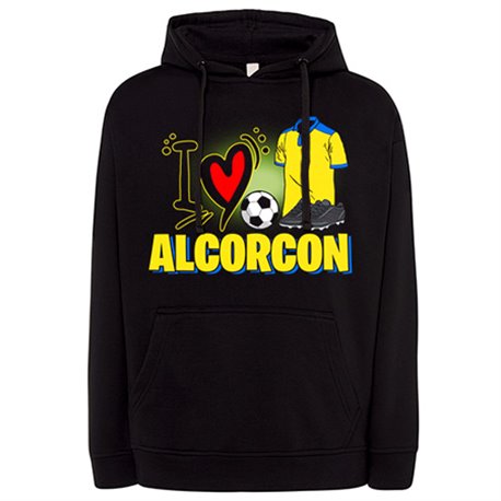 Sudadera para enamorado de su equipo de fútbol de Alcorcón