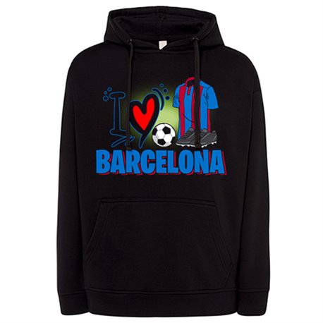 Sudadera para enamorado de su equipo de fútbol de Barcelona