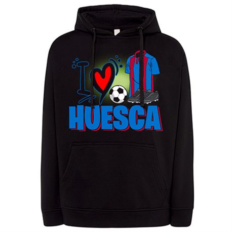 Sudadera para enamorado de su equipo de fútbol de Huesca