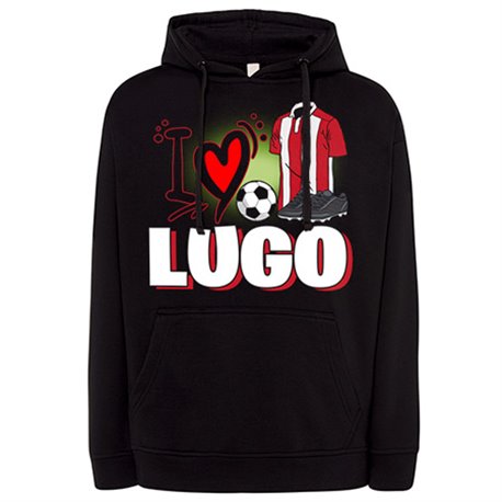 Sudadera para enamorado de su equipo de fútbol de Lugo