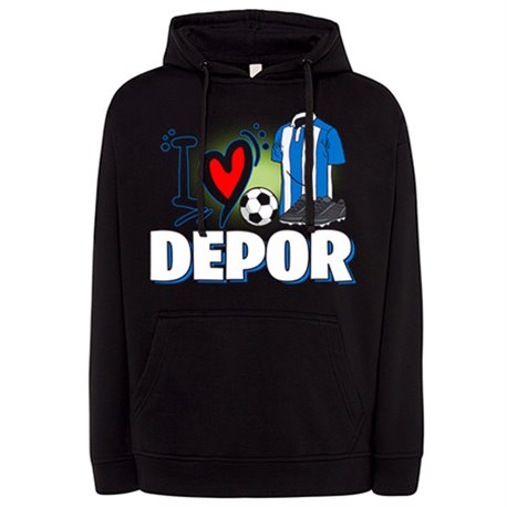 Sudadera para enamorado de su equipo de fútbol del Depor