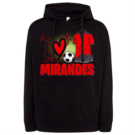 Sudadera para enamorado de su equipo de fútbol del Mirandés