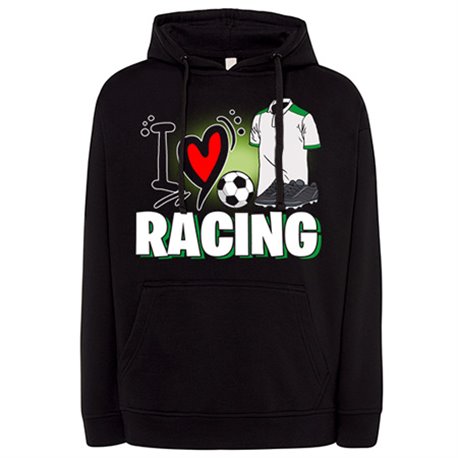 Sudadera para enamorado de su equipo de fútbol del Racing