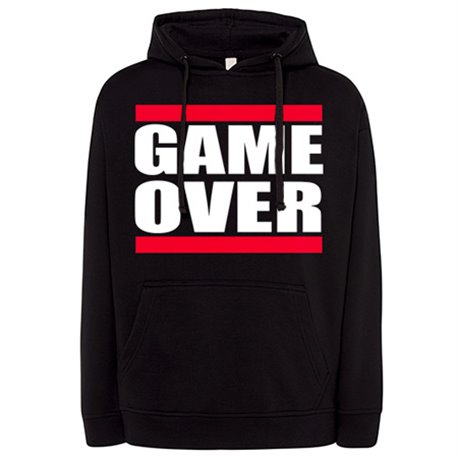 Sudadera para gamers frase fin del juego Game Over