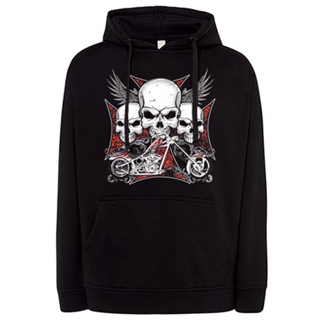 Sudadera para moteros cañeros