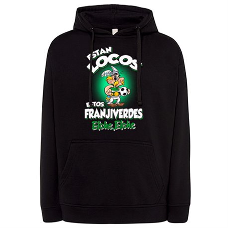 Sudadera parodia de Asteris para aficionados al fútbol de Elche