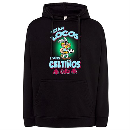 Sudadera parodia de Asteris para aficionados al fútbol del Celta