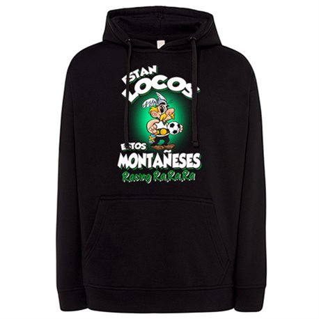 Sudadera parodia de Asteris para aficionados al fútbol del Racing