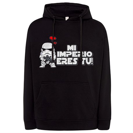 Sudadera parodia de las galaxias mi imperio eres tu regalo amor friki San Valentín