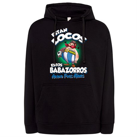 Sudadera parodia de Obelis para aficionados al fútbol alavés