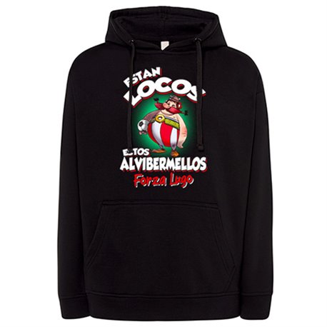 Sudadera parodia de Obelis para aficionados al fútbol de Lugo