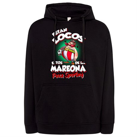 Sudadera parodia de Obelis para aficionados al fútbol del Sporting
