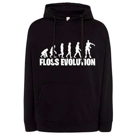 Sudadera parodia Floss Evolution